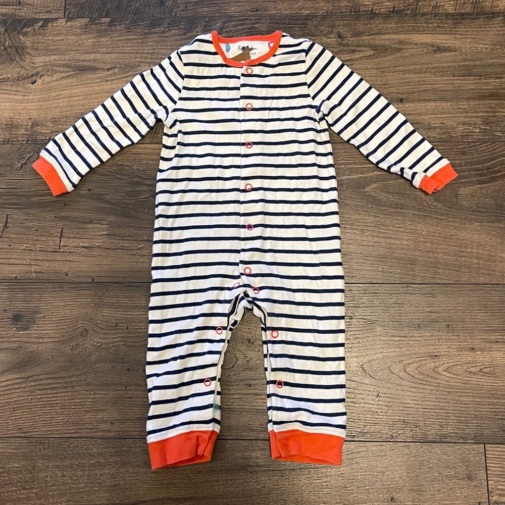 Baby Boden Striped Sleeper